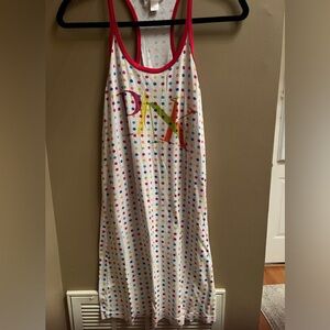 PINK Victoria’s Secret Polka Dot Night Gown Size L